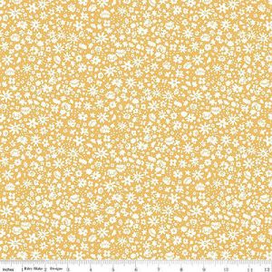 Liberty Carnaby Collection Fabric: Bloomsbury Silhouette, Sunshine | 