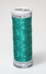 Gutermann Sulky Metallic Thread: Jade Green 7015 | 