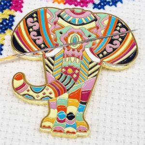 Mandala Elephant Needle Minder | 