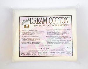 Quilters Dream Cotton White Select Queen Wadding  108in x 92in | 