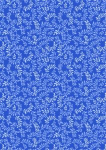 Chalki fabric: Greek Blues Olive Branch Lewis and Irene | 