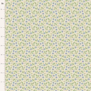 Tilda Sunday Brunch Tipsy Blenders fabric: Tipsy Cream/Blue | 