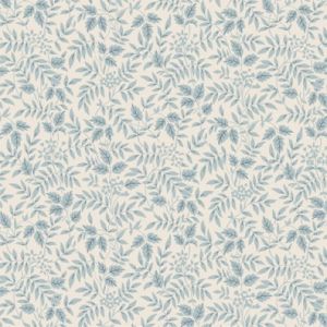 Nouveau fabric: Leaf Sprigs, Sky | 