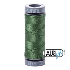 Aurifil 28 Weight Cotton Thread 2890 Very Grass Green | 