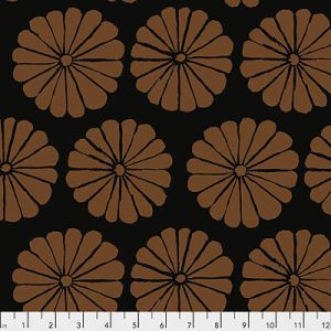 Kaffe Fassett Collective: Damask Flower Brown (per 1/4 metre) | 