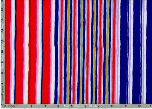 Kaffe Fassett Fabric Regimental Stripe Contrast (per 1/4 metre) | 