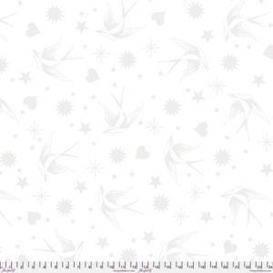 Tula Pink Fairy Dust Snowfall Extra Wide Quilt Back Fabric (per 1/4 metre) | 