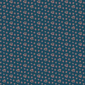 Lighthouse Blue fabric: Sand Verbena, Navy | 