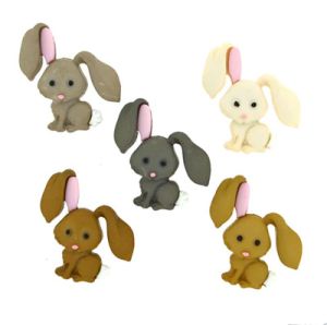 Hip Hop Rabbits  Buttons | 