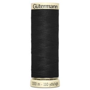 Gutermann SewAll Thread 0 Black 100m | 