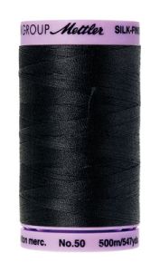 Mettler 50 Cotton Thread 500m 4000 Black | 