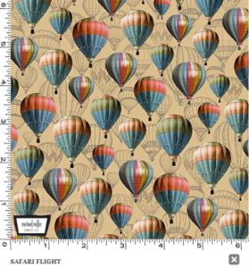 Safari fabric: Safari Flight, Tan | 