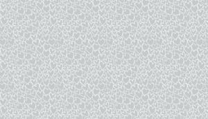 Makower Essentials: Hearts Pewter (per 1/4 metre) | 