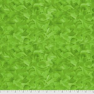 Sue Penn Flourish fabric: Impasto Green (per 1/4 metre) | 