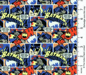 Superheroes Fabric: Batman Pop Comics | 