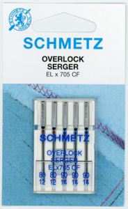 Schmetz Overlocker/Serger Sewing Machine Needles Mixed 80/12 90/14 | 