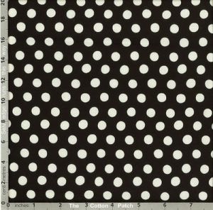 Kaffe Fassett Fabric Spot Noir (per 1/4 metre) | 