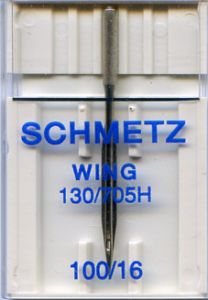 Schmetz Hemstitch Needle (Wing) Size 100 | 