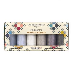 Wonderfil Invisafil Penelope's Perfect Blends by Edyta Sitar | 