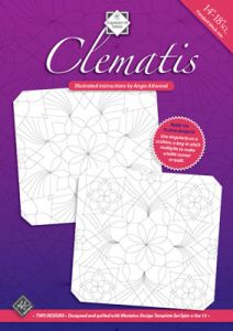 Clematis  Squared Up Pattern by Angela Attwood | 