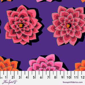 Kaffe Fassett Collective Fabric: Shadow Flower Purple (per 1/4 metre) | 