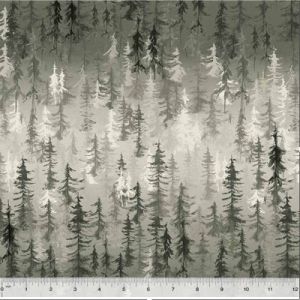 Majestic Fabric: Pine Forest Grey (per 1/4 metre) | 