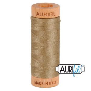 Aurifil 80 Cotton Thread 2370 Sandstone 274m | 