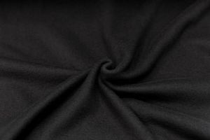 Black Anti Pill Fleece Fabric (per 1/4 metre) | 