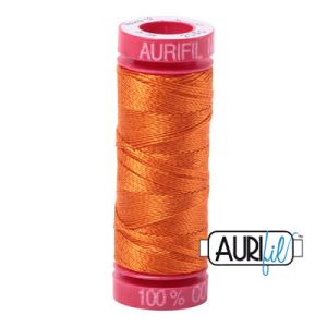 Aurifil 12 Cotton Thread 2150 Pumpkin | 