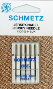 Schmetz Jersey/Ball Point Sewing Machine Needles Size 90/14 | 