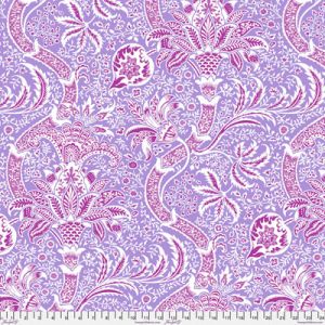 Kaffe Fassett x Morris & Co Fabric: Indian Lavender | 