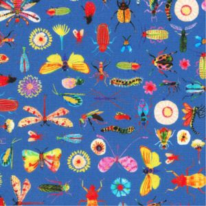 Flora and Fun Blue (per 1/4 metre) | 