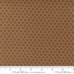 Country Browns fabric: Dot & Stem Tan (per 1/4 metre) | 