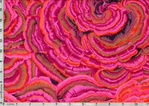 Philip Jacobs Fabric Tree Fungi Pink (per 1/4 metre) | 