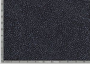 William Morris Kelmscott Fabric: Seaweed Dot Navy (per 1/4 metre) | 