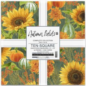 Autumn Fields Ten Square Pack | 