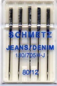 Schmetz Denim Sewing Machine Needles  Size 80/12 | 