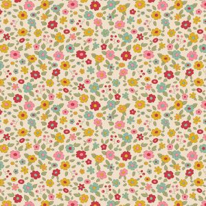 Tilda fabric: Creating Memories Spring Evie Dove White | 