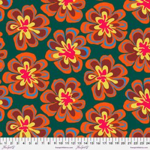 Kaffe Fassett Collective Fabric Funky Flora Forest (per 1/4 metre) | 