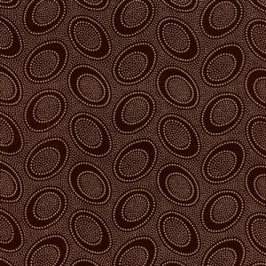 Kaffe Fassett Fabric Aboriginal Dots Chocolate (per 1/4 metre) | 