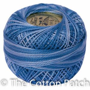 Presencia Perle Cotton #8 Variegated Thread: Colour 9655 | 