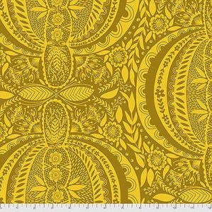 Love Always AM fabric: Propagate Golden (per 1/4 metre) | 