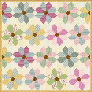 Floral Patch Quilt kit Pre Order | 