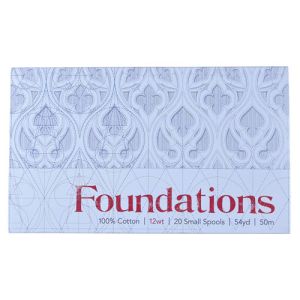 Aurifil Foundations 12 Weight Thread Box | 