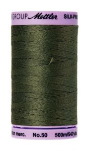 Mettler 50 Cotton Thread 500m 0731 Burnt Olive | 