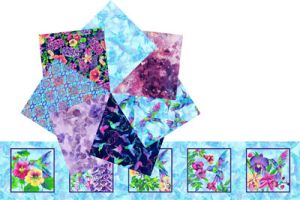 Hummingbird Heaven Fat Quarter Accent Quilt Bundle | 