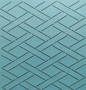 Quilt Stencil  12' Diamond Weave Background | 