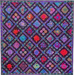 Kaffe Fassett Flower Boxes Quilt Kit | 