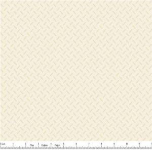 Wildflower Cottage fabric: Ivory Criss Cross | 