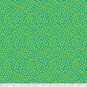 MagiCountry Fabric: Bells Turquoise (per 1/4 metre) | 